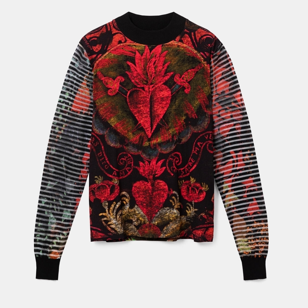 Designer Multicolor Patterned Women's Top